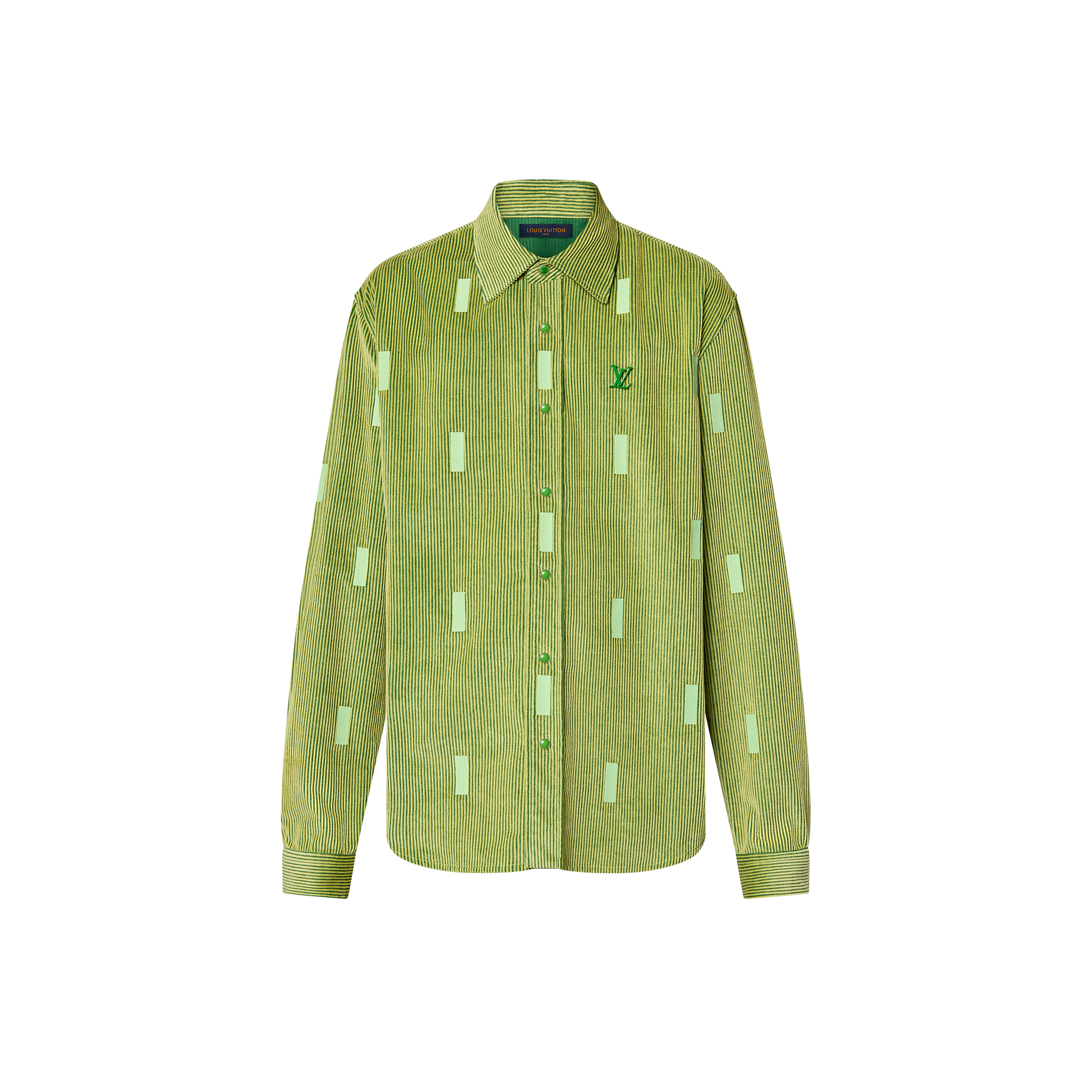 スーツ Louis Vuitton shirt LV x Park Seo-Bo Corduroy Long-Sleeved Shirt - Ready-to-Wear